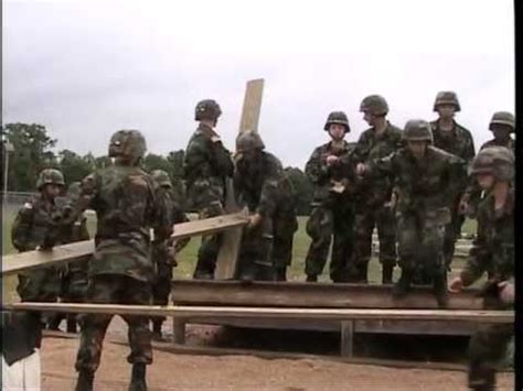 Army Basic Training Team Building Exercise